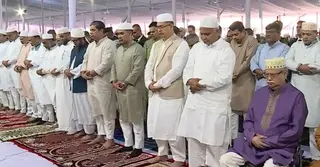 জাতীয় ঈদগাহে ঈদুল আজহার প্রধান জামাত অনুষ্ঠিত